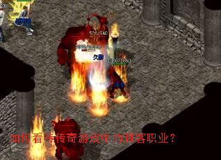 如何看待传奇游戏中的刺客职业? 如何看待传奇游戏中的刺客职业?