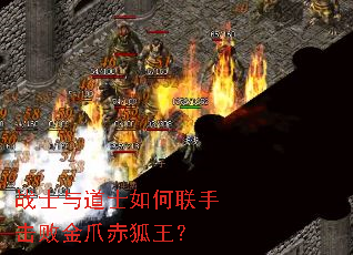 战士与道士如何联手击败金爪赤狐王? 战士与道士如何联手击败金爪赤狐王?