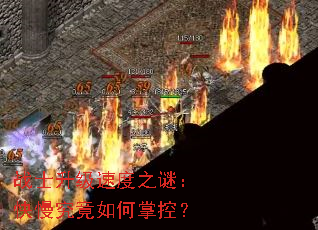 战士升级速度之谜:快慢究竟如何掌控? 战士升级速度之谜:快慢究竟如何掌控?