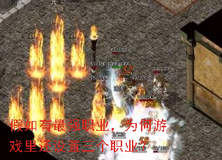假如有最强职业,为何游戏里还设置三个职业? 假如有最强职业,为何游戏里还设置三个职业?
