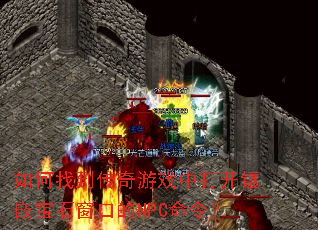 ����ҵ�������Ϸ�д���Ƕ��ʯ���ڵ�NPC���